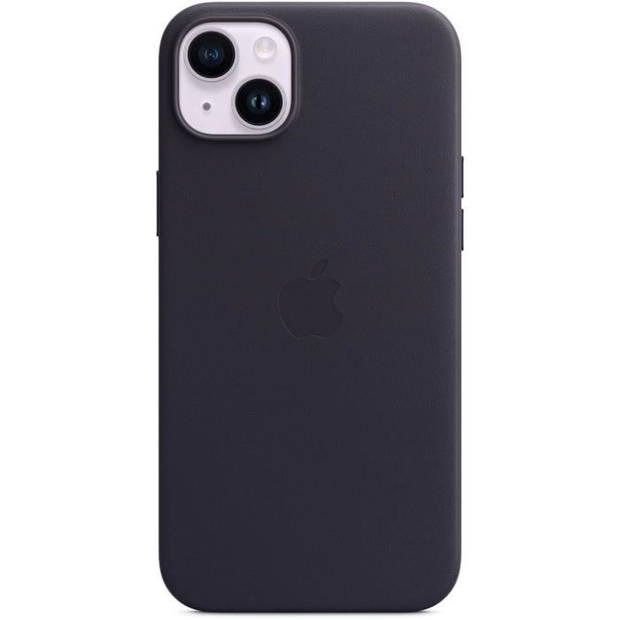 Apple Leather Shell voor iPhone 14 Plus met MagSafe - Midnight