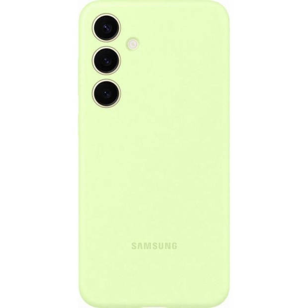 SAMSUNG S24 Plus siliconen hoesje lichtgroen