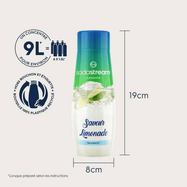 Set van 6 SODASTREAM LIMONADE concentraten - 440 ml