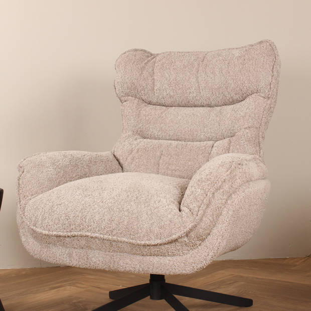 Artur draaifauteuil - beige