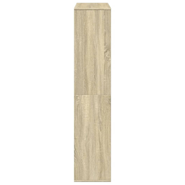 vidaXL kamerscherm 100x33x156,5 cm bewerkt hout sonoma eikenkleurig