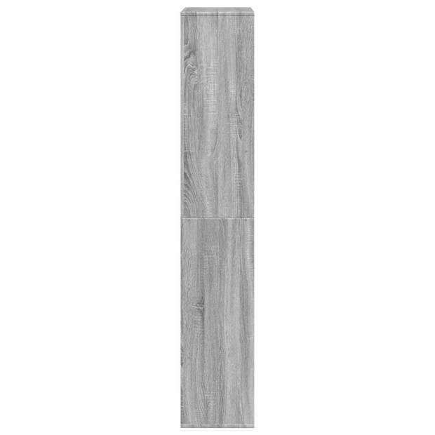 vidaXL kamerscherm 100x33x187,5 cm bewerkt hout grijs sonoma eiken