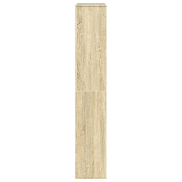 vidaXL Kamerscherm 100x33x187,5 cm bewerkt hout sonoma eikenkleurig