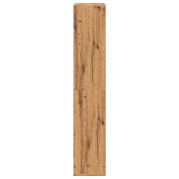 vidaXL Kamerscherm 100x33x175 cm bewerkt hout artisanaal eikenkleur