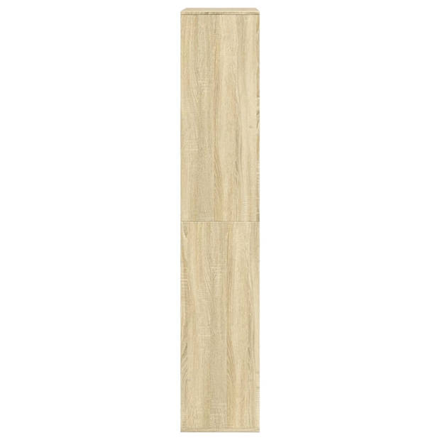 vidaXL Kamerscherm 100x33x175 cm bewerkt hout sonoma eikenkleurig