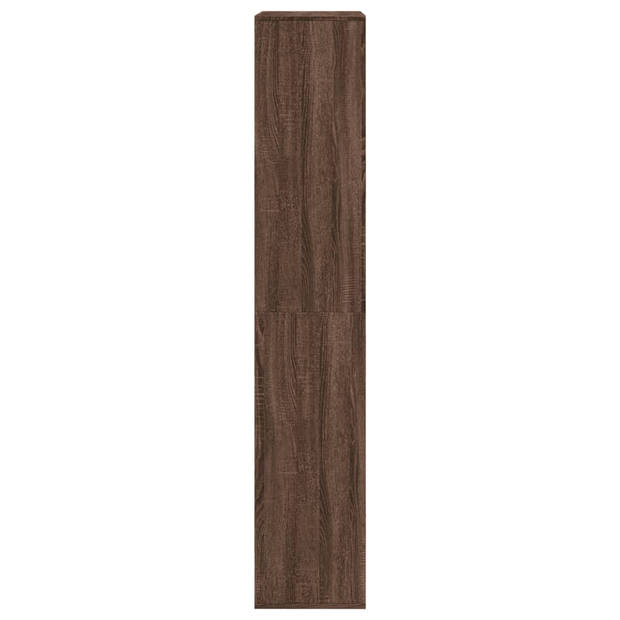 vidaXL Kamerscherm 100x33x175 cm bewerkt hout bruin eikenkleurig