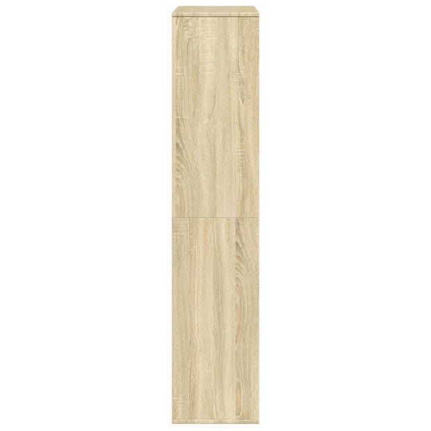 vidaXL kamerscherm 100x33x156,5 cm bewerkt hout sonoma eikenkleurig