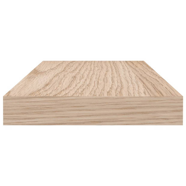 vidaXL Wandschap 110x23,5x4 cm bewerkt hout