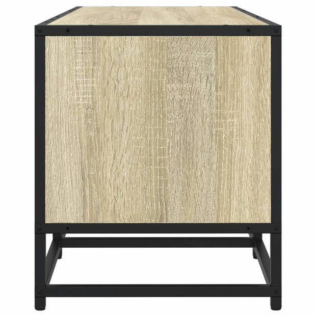 vidaXL Tv-meubel 180x35x41 cm bewerkt hout sonoma eikenkleurig