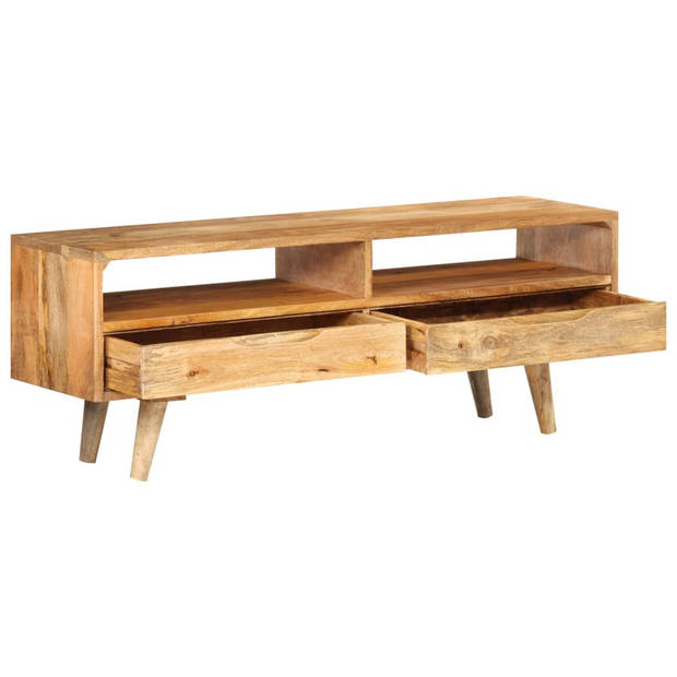 vidaXL Tv-meubel 140x30x41 cm massief mangohout