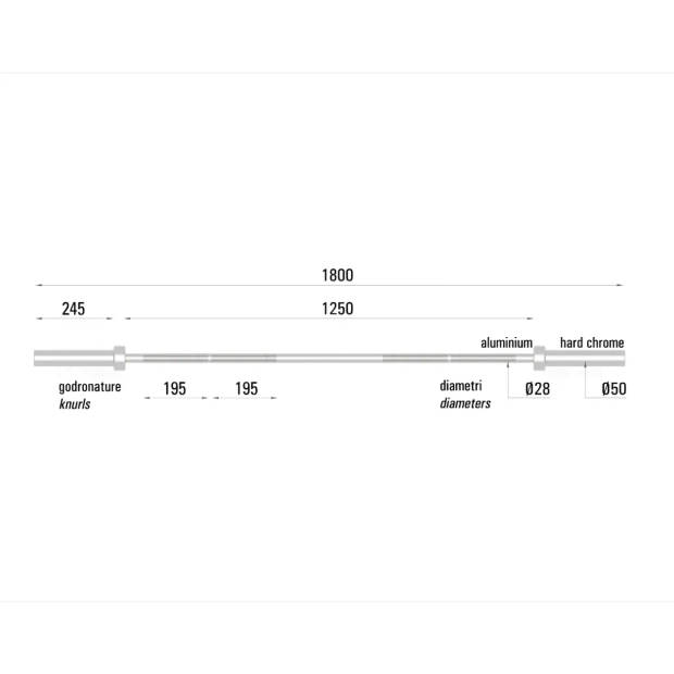 Toorx Professional BO-TEC180 Cross Technique 180 cm