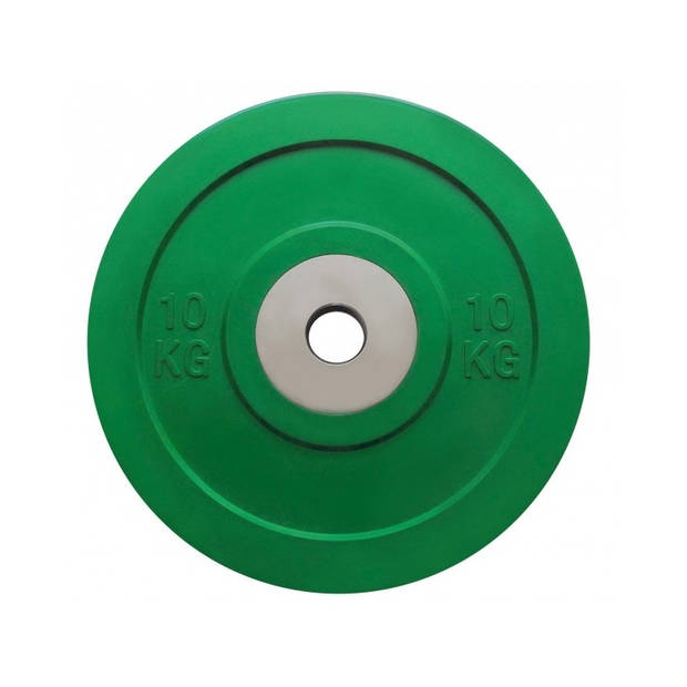 Toorx Fitness Bumper Plates - Challenge - 50mm diameter 25 kg - Rood