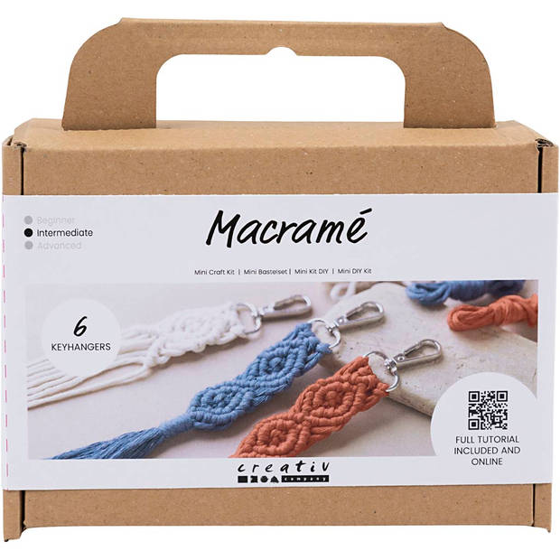 Creativ Company CC Mini Startersset Macramé Sleutelhangers