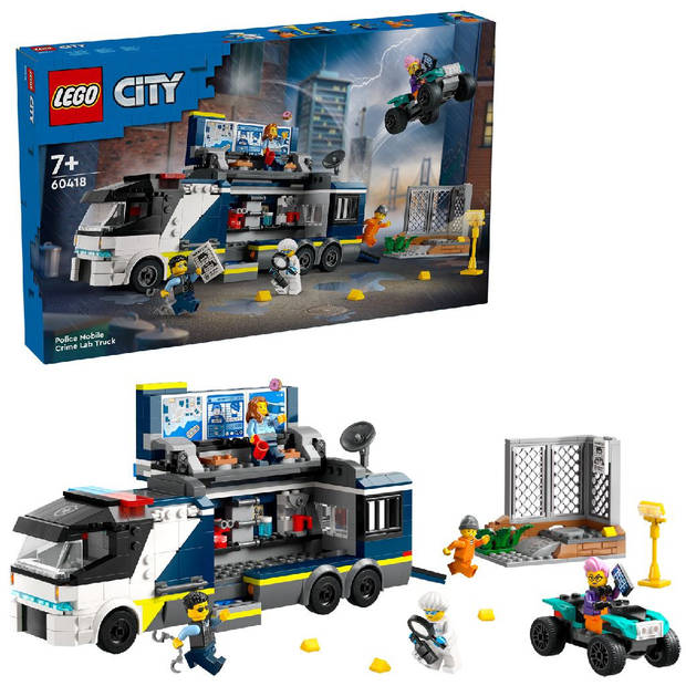 60418 LEGO City Politielaboratorium in Truck