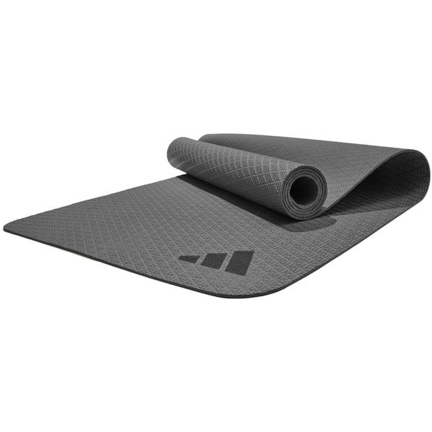 Adidas 4mm yogamat Zwart