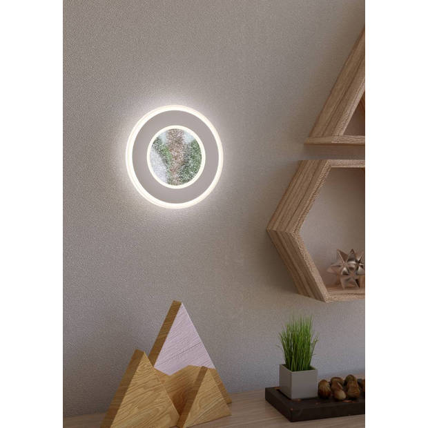 EGLO Macchioni Wandlamp - LED - Staal;Kunststof - Wit