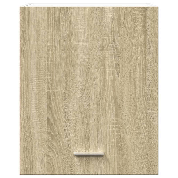 vidaXL Wandkast 50x31x60 cm bewerkt hout sonoma eikenkleurig