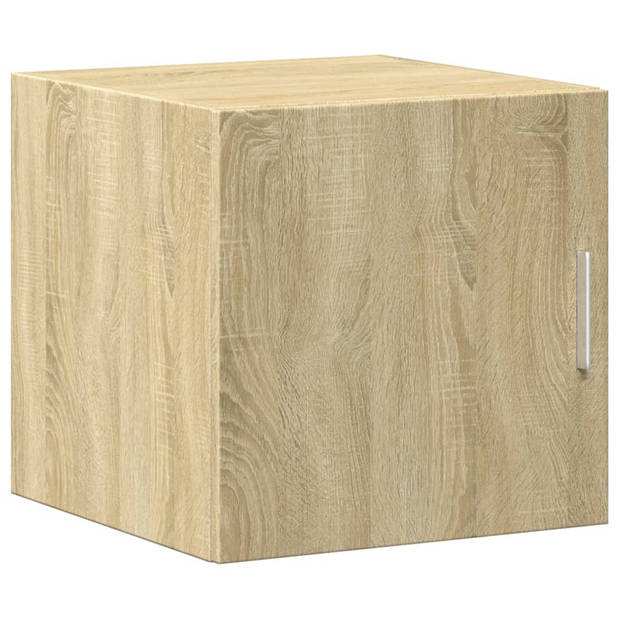 vidaXL Opbergkast smal 40x42,5x225 cm bewerkt hout sonoma eikenkleurig