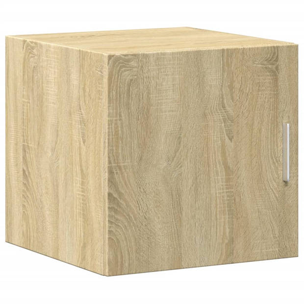 vidaXL Opbergkast smal 40x42,5x225 cm bewerkt hout sonoma eikenkleurig