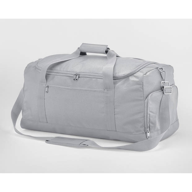 Bagbase Reistas/weekendtas/sporttas model Active - lichtgrijs - 55 x 26 x 27 cm - 35 liter - Reistas (volwassen)