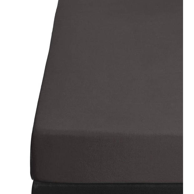 Beddinghouse Hoeslaken Jersey Anthracite-180 x 200/210/220 cm