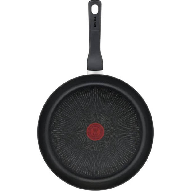 Tefal Hard Titanium Pro Pannenset - Koekenpannen - Ø24/28cm - Extra diep - Inductie - Aluminium - Zwart