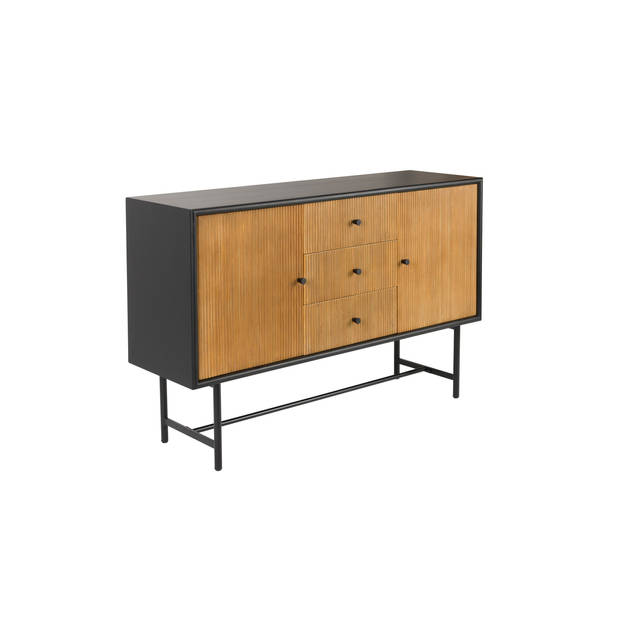 Housecraft Coztilla Dressoir Zwart/ Bruin