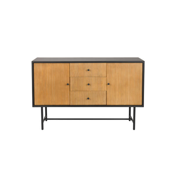 Housecraft Coztilla Dressoir Zwart/ Bruin