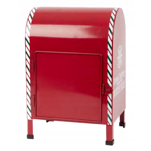 Kerst Brievenbus - Rood - 16 x 21 x 31 cm