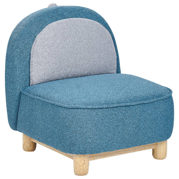 Beliani FABORG - Kinderstoel-Blauw-Polyester