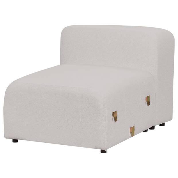 Beliani FALSTERBO - Modulaire Sofa-Grijs-Bouclé