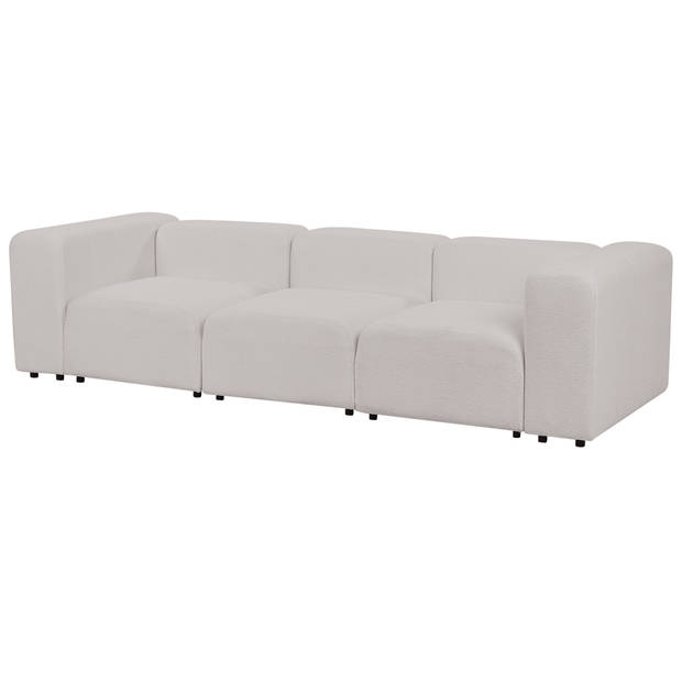 Beliani FALSTERBO - Modulaire Sofa-Grijs-Bouclé