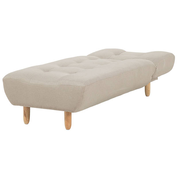 Beliani ALSTEN - Chaise longue-Beige-Polyester