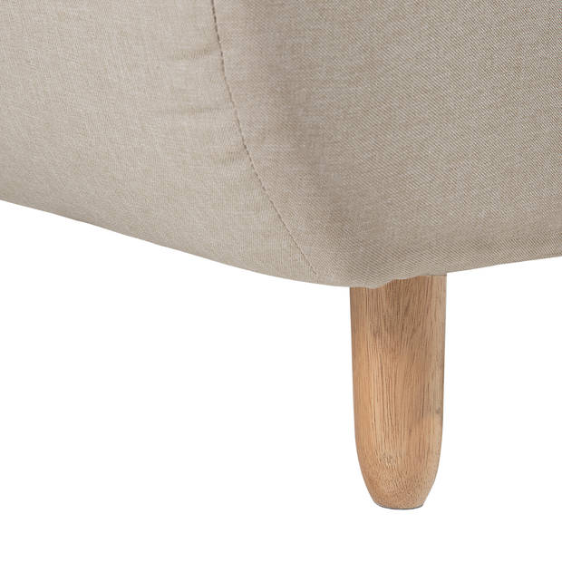 Beliani ALSTEN - Chaise longue-Beige-Polyester