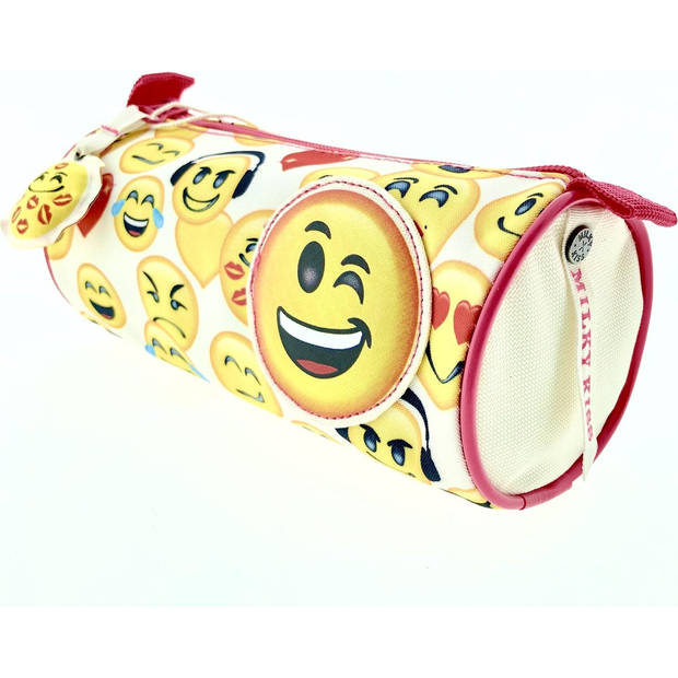 Milky Kiss schooletui - Emoji - Emoticons - Etui - 20 x 7 x 7 cm