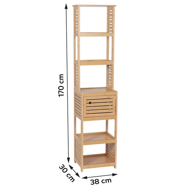 Set Badkamermeubel Trinidad Wastafelonderkast + Kolomkast MDF