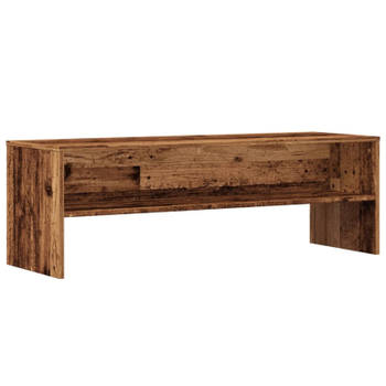 vidaXL Tv-meubel 120x40x40 cm bewerkt hout oud houtkleurig