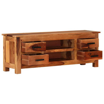 vidaXL Tv-meubel 110x30x40 cm massief hout