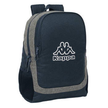 Schoolrugzak Kappa Dark navy Grijs Marineblauw 32 x 44 x 16 cm