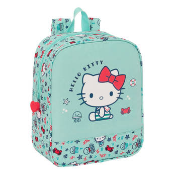 Kinderrugzak Hello Kitty Sea lovers Turkoois 22 x 27 x 10 cm