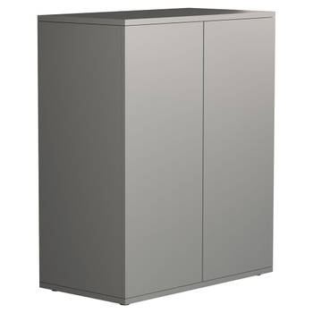 Dalosa2DT dressoir 2 deuren grijs.