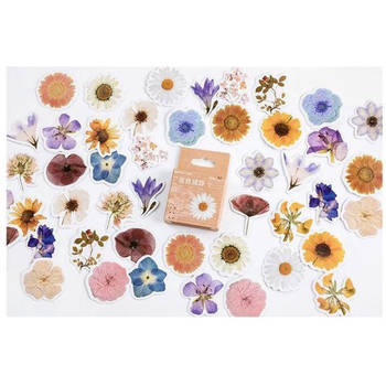 Knaak Set van 46 stickers - Bloemen 2 - Flower sticker