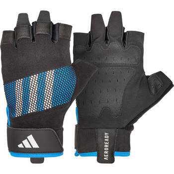 Adidas Performance training handschoenen blauw