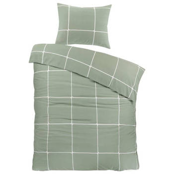 Day Dream Stan - Dekbedovertrek - Eenpersoons - 140x200/220 cm - Groen