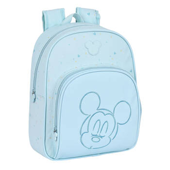 Schoolrugzak Mickey Mouse Baby Licht Blauw 28 x 34 x 10 cm