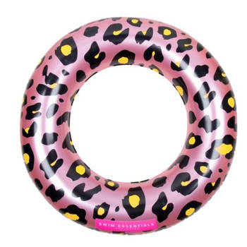 Swim Essentials Kinderzwemband Rosé gouden Panterprint 70 cm