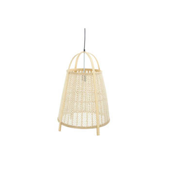 Plafondlamp DKD Home Decor 47 x 47 x 64 cm Natuurlijk Crème 50 W