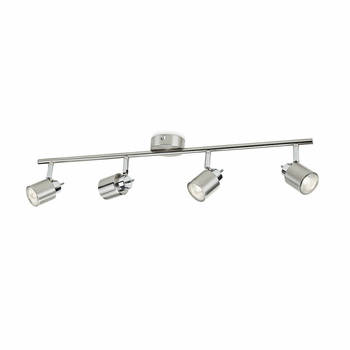 Plafondlamp Philips Meranti 15,5 x 10 x 69 cm 4 GU10 Zilverkleurig Metaal