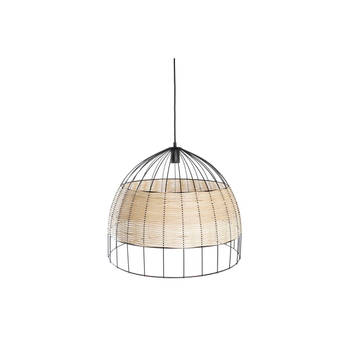 Plafondlamp DKD Home Decor Bruin Zwart Metaal 50 W 50 x 50 x 42 cm