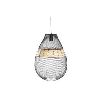 Plafondlamp DKD Home Decor Zwart Metaal Bruin 50 W 32 x 32 x 43 cm